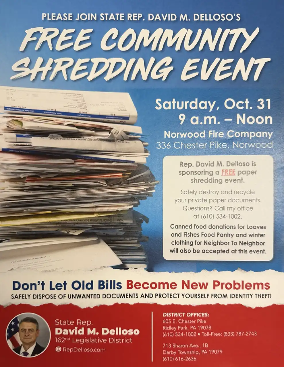 Free Community Shredding Event