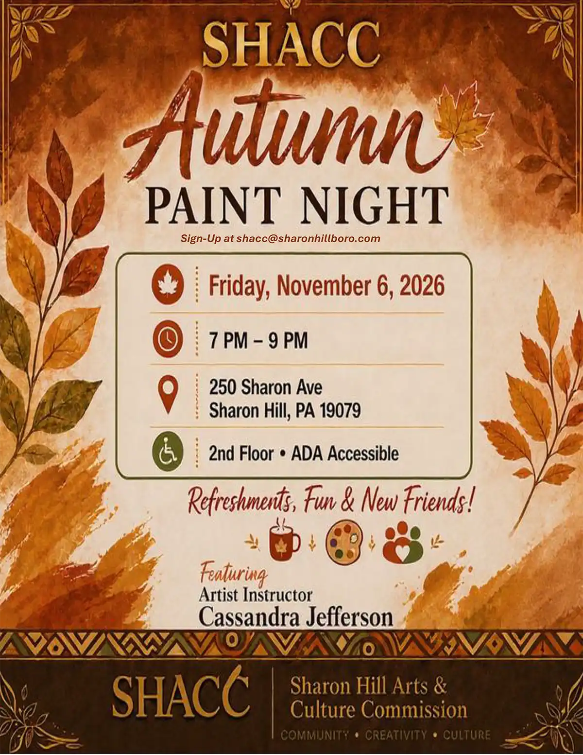 Autumn Paint Night
