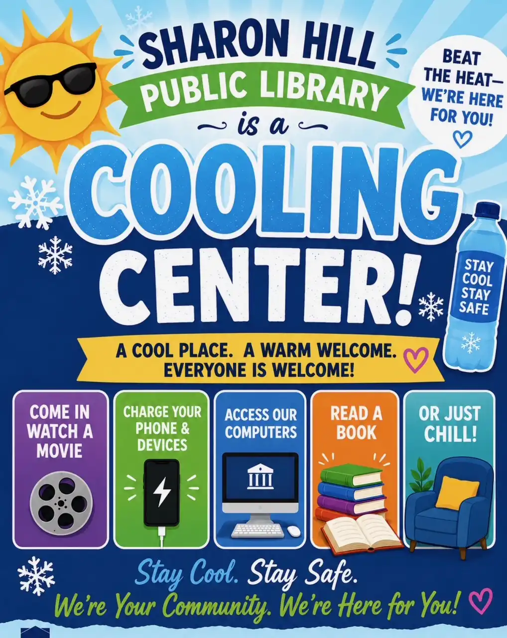 Cooling Center flyer