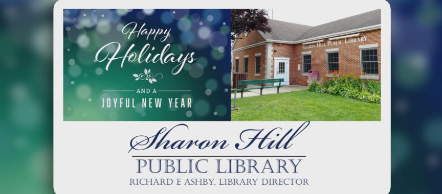 Happy Holidays from Sharon Hill Public Library