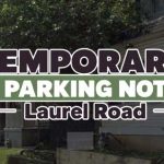 No Parking 100 Laurel September 30