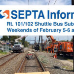 SEPTA 101-102 Bus Substitution