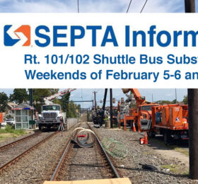 SEPTA 101-102 Bus Substitution