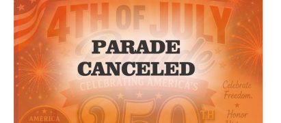 Fourth of July Parade Canceled
