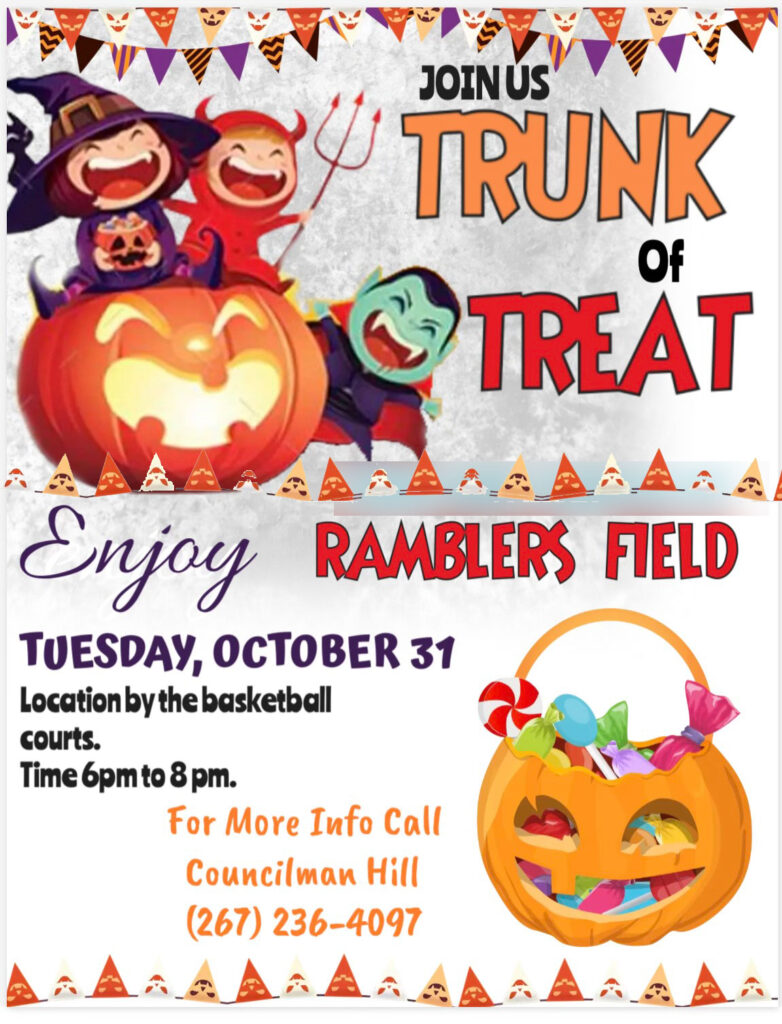 Trunk or Treat flyer