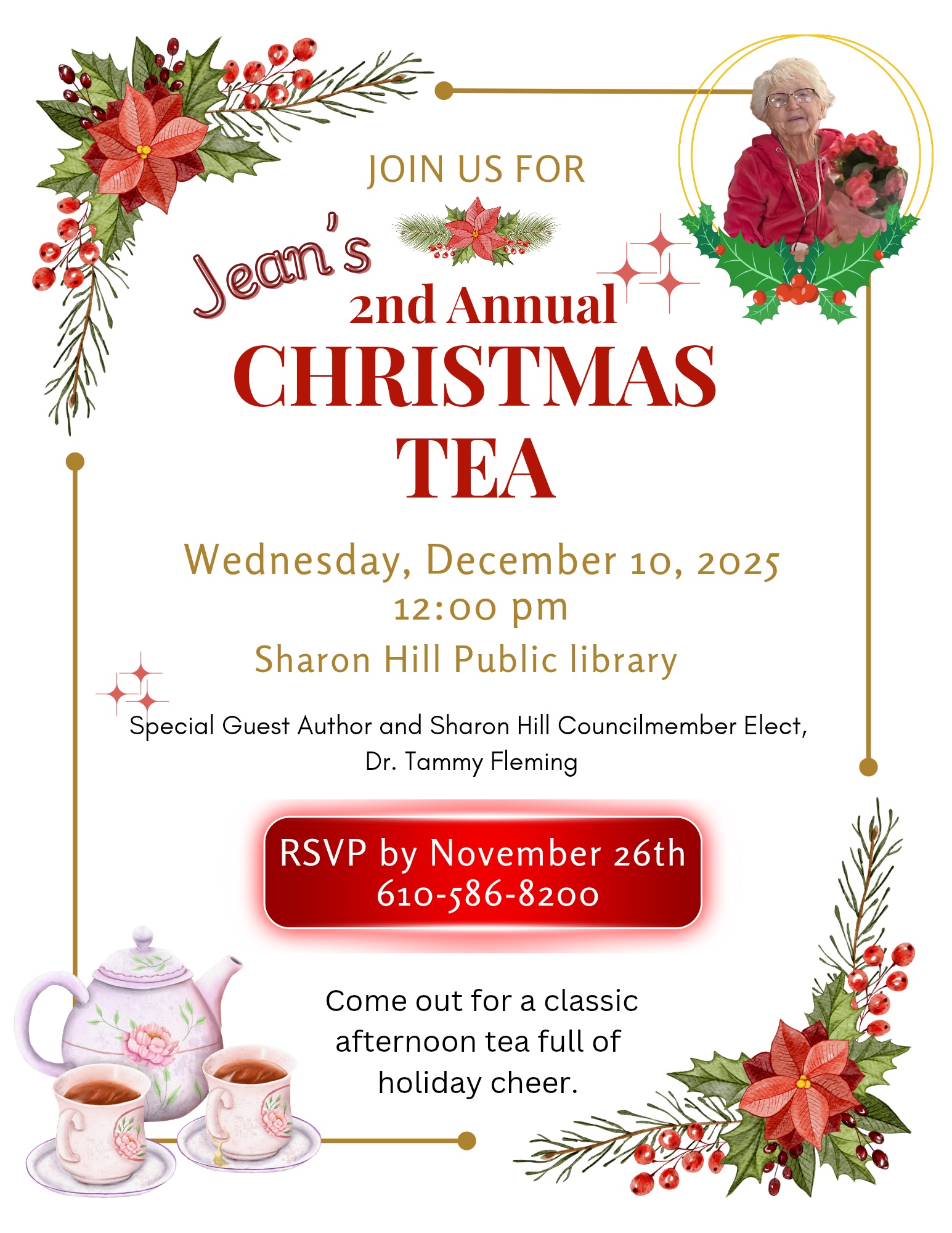 Jean's Christmas Tea