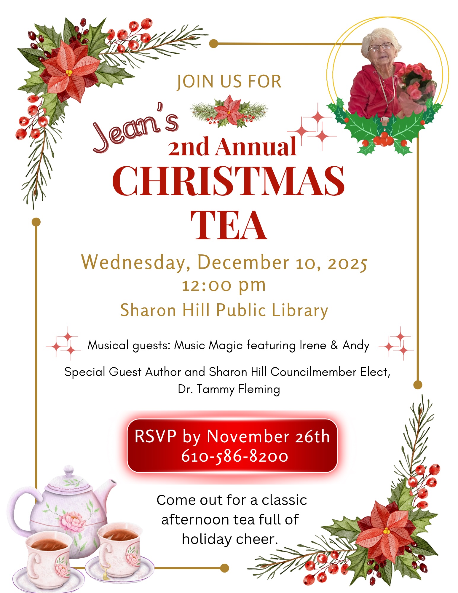 Jean's Christmas Tea